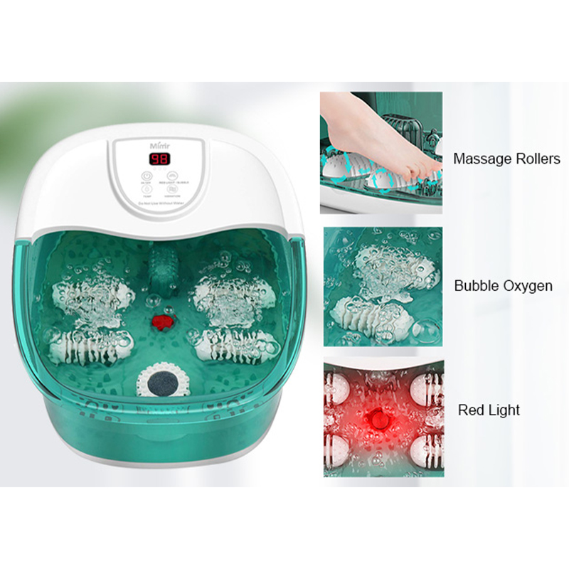 Massaggiatore per vasca idromassaggio MM-20A-3 con calore e quattro grandi rulli massaggianti