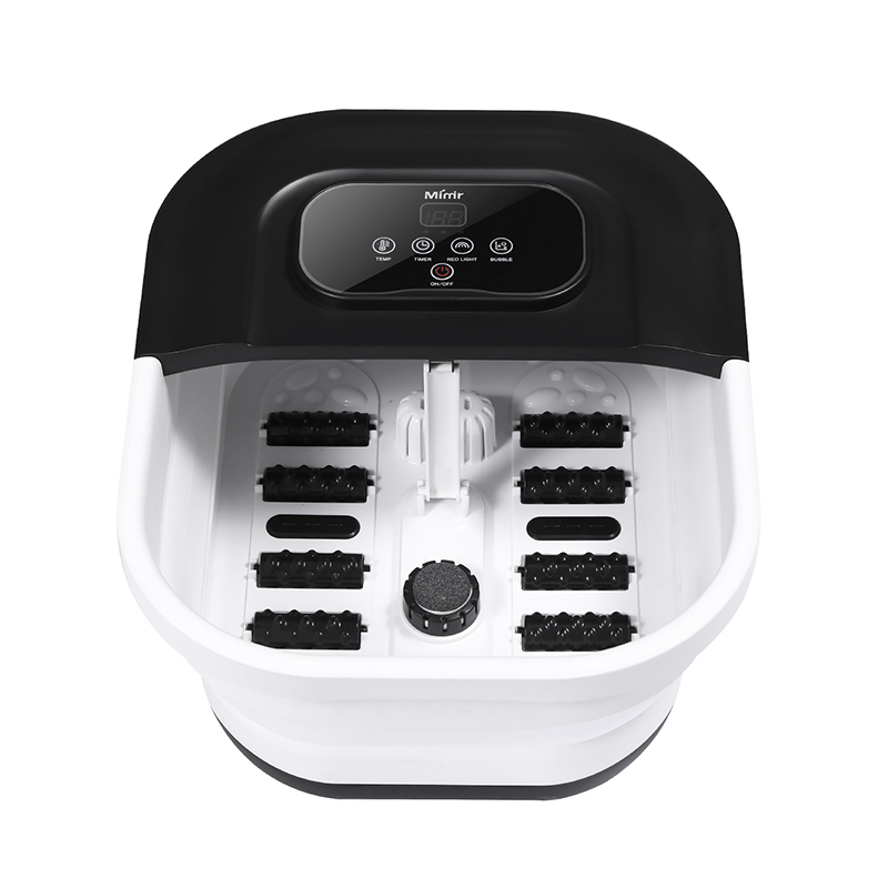 MZD-22B-2 Macchina pieghevole per spa per piedi da 500 W con rulli massaggianti da 8 pezzi per il massaggio rilassante del piede