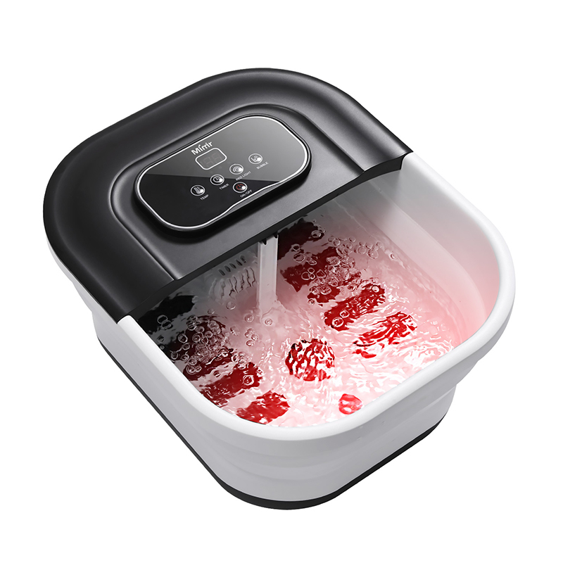 MZD-22B-2 Macchina pieghevole per spa per piedi da 500 W con rulli massaggianti da 8 pezzi per il massaggio rilassante del piede